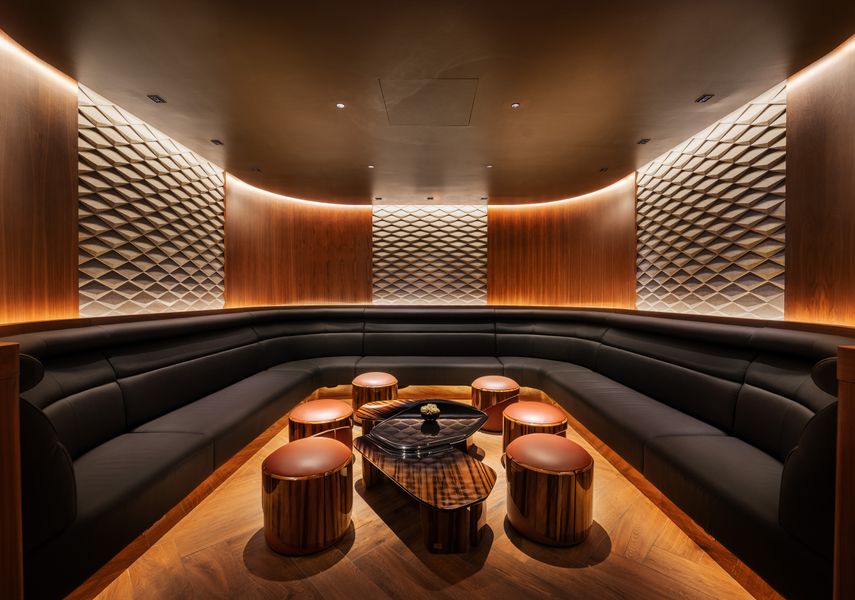 Bentley Record Room Booth