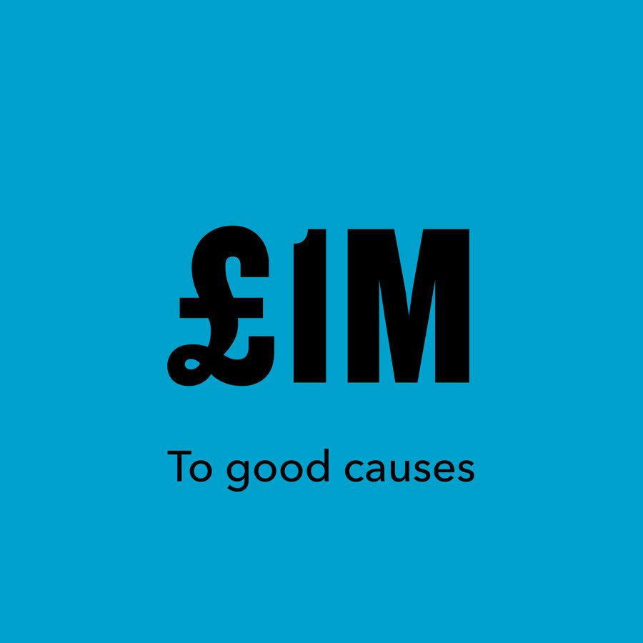 £1M to good causes