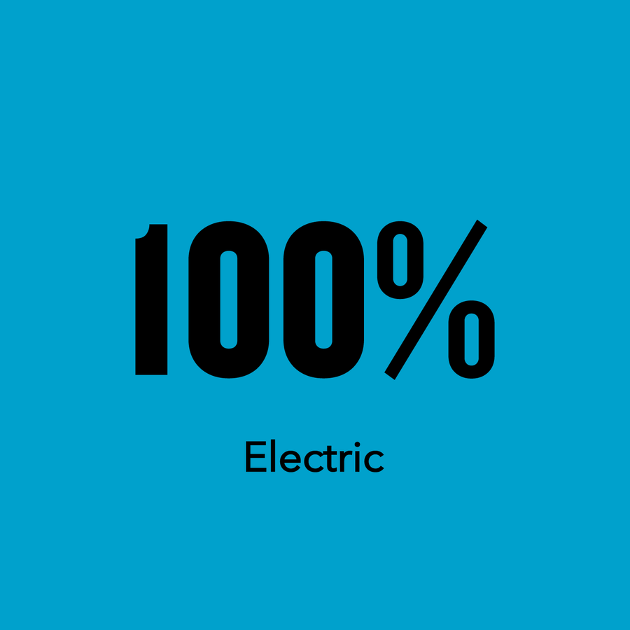 100% Electric